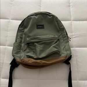 O'Neill Olive and Tan Men's Backpack